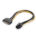 Generic SATA 15 Pin Power to 6 Pin Video Card Power Cable(20cm)